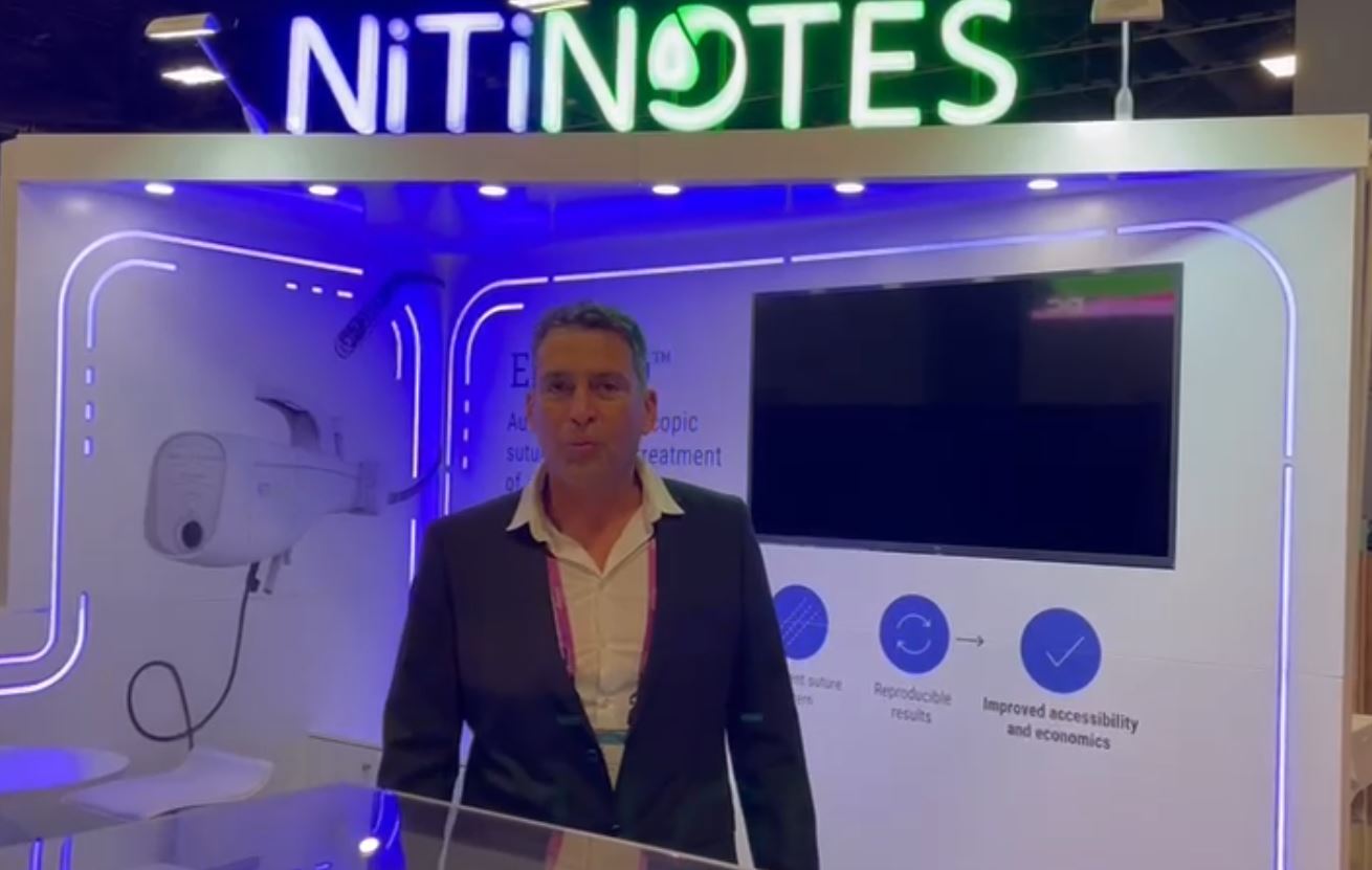 Great booth design- Nitinotes Surgical